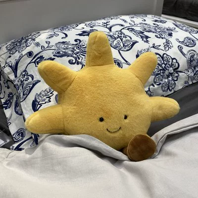Brand cute soft doll solar-powered, plush toy for men and women, pillow for sleep, Birthday gift