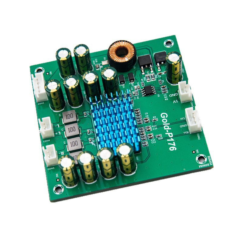 Gold-P176大功率d类功放板音频放大模块50w+50w TPA3116d2|undefined