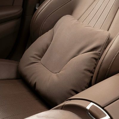 Waist support: Maybach Lumbar Support E300L/E260L - yacht-velvet-chestnut-brown-upgraded-model-waist-support-suitable-for-all-seasons