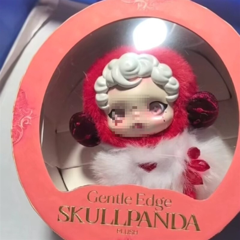 泰国SP搪胶skullpanda柔与韧系列毛绒公仔挂件手办潮玩限量款彩盒|undefined