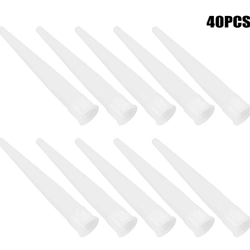 40件套密封胶填缝喷嘴涂抹器标准螺纹底座喷嘴 美缝工具