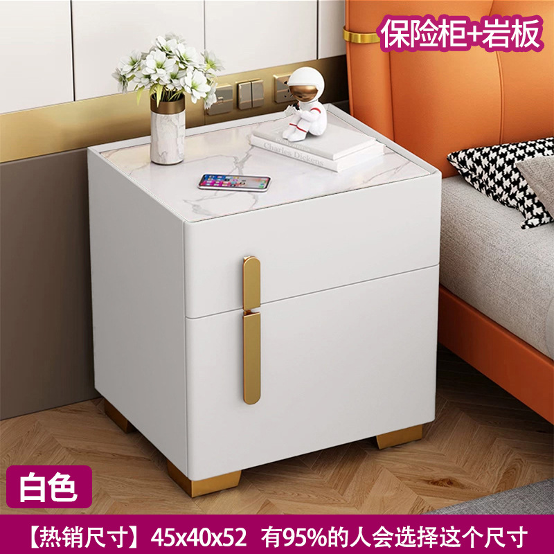 미색 원목 금고 + 세라믹 상판