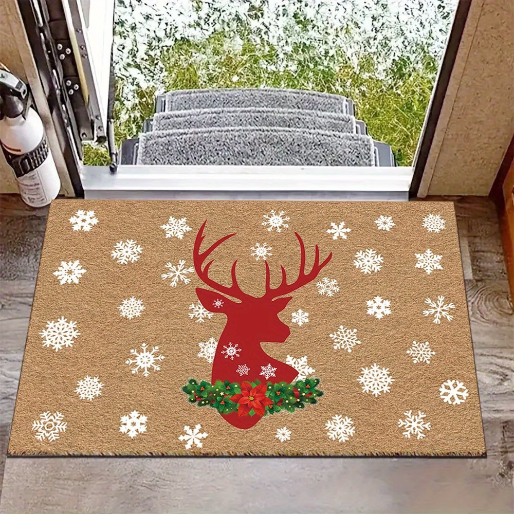 Amazon's Best-Selling Imitation Coconut Fiber Floor Mats for Entryways and Outdoor Areas, Thick and Durable, Dirt-Resistant and Dust-Removing Door Mats Wholesale