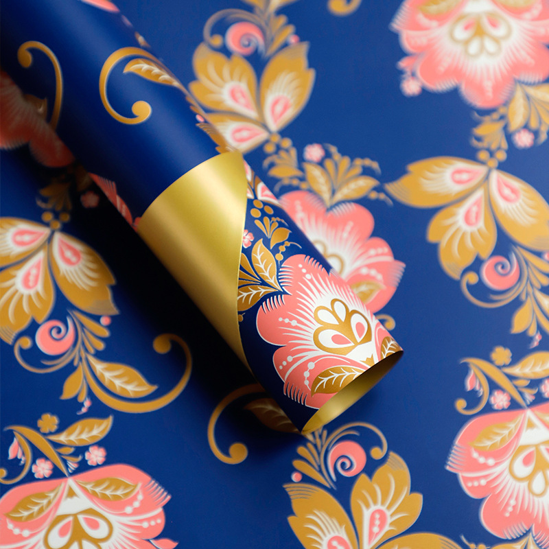 Huaxi Yiyin flor serie de flores estilo coreano ramo de flores papel de embalaje florista transfronteriza ramo de flores papel de embalaje comercio exterior al por mayor