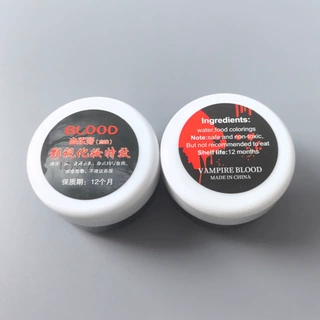 万圣节主题血浆膏30克 仿真可水洗 影视特效化妆 鬼屋装扮道具