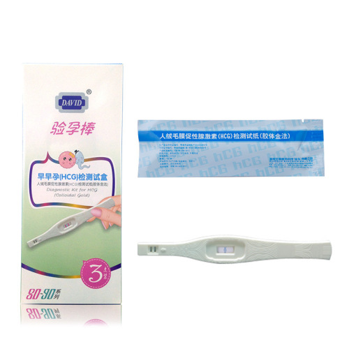 David Pregnancy Test Stick 3 Pack Women's Early Pregnancy Detection Pregnancy Supplies Pregnancy Test Pen Pregnancy Test Pen Generation Wholesale