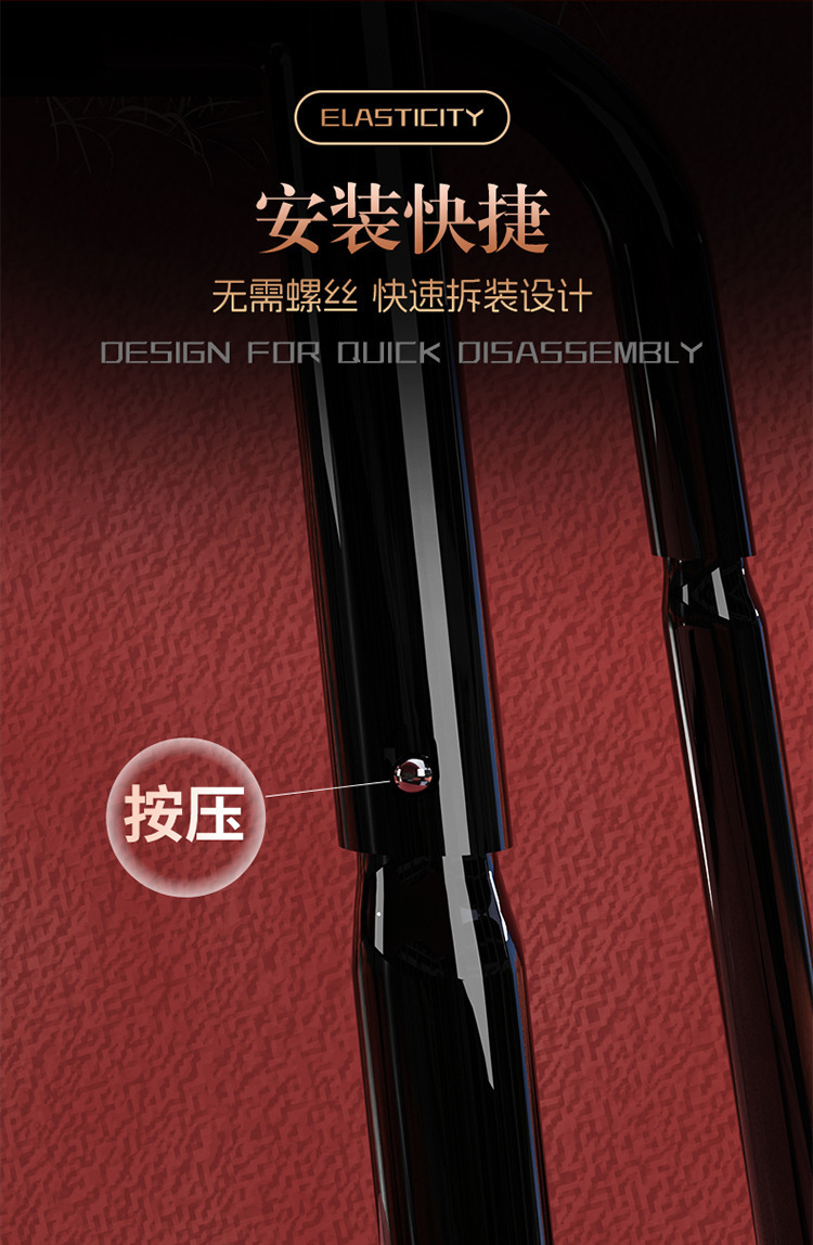 Adult Couple’s Auxiliary Restraint Set with Handcuffs and Chair Accessories, Black — detail image 18