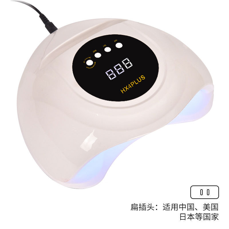 Lámpara de Fototerapia para Uñas Transfronteriza de 189W de Alta Potencia, Lámpara de Fototerapia con Sensor Inteligente para Secado Rápido de Esmalte de Gel