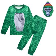 �¿�cosplay�����ɱ�ǩGorilla Tag ��ͯ���䳤��������װ 19280