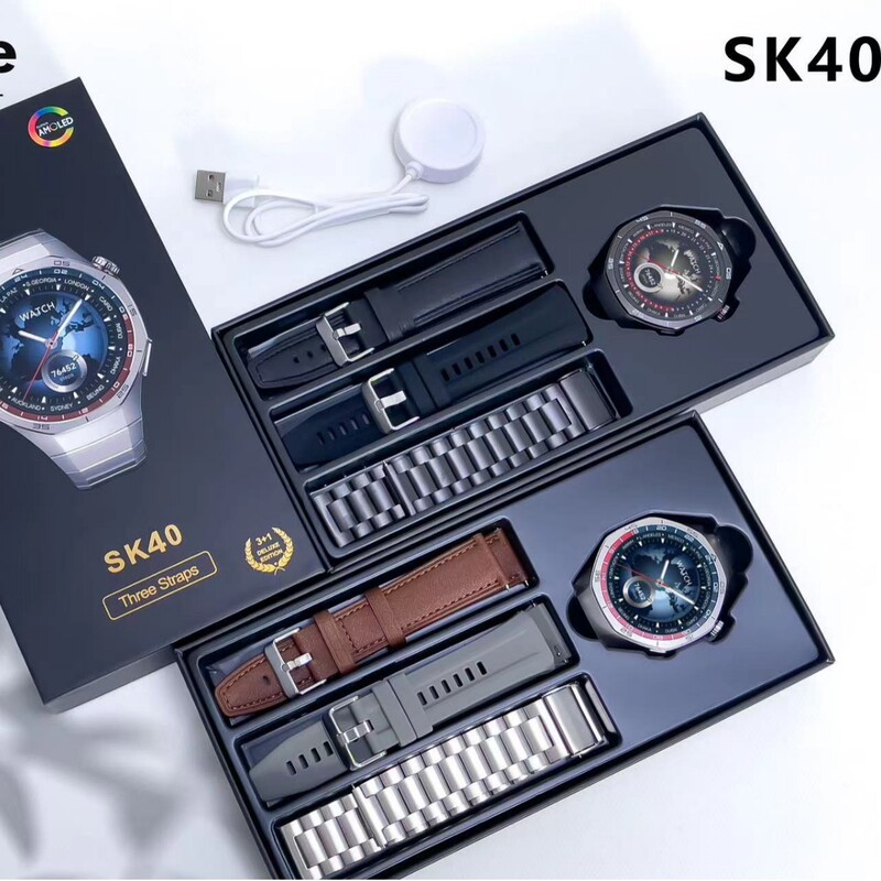 SK40 スマートウォッチ クロスボーダー ホットモデル Bluetooth 通話 GT5 シリーズ 心拍数測定 NFC 音楽 スポーツ Bluetooth 通話|undefined
