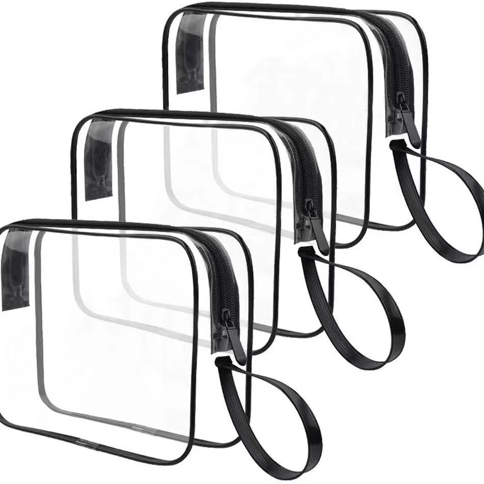 블랙 휴대용 투명 모델