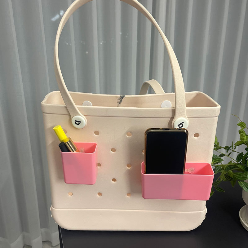 Bogg Bag beach hole Bag mobile phone storage box portable mobile phone storage Bag large capacity mobile phone bracket Bag