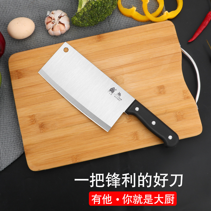Corte de frutas cuchillo de cocina doméstico cuchillo de cocina 2 - en - 1 cuchillo de cocina Yangjiang conjunto de cuchillos de bambú moldeo por inyección