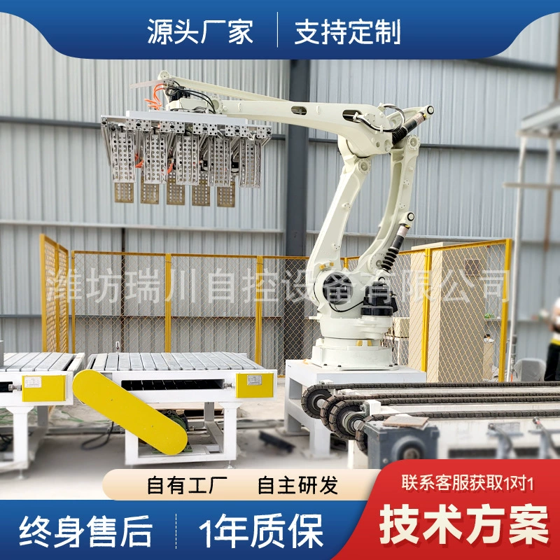 Манипулятор для загрузки и разгрузки станка с ЧПУ Nitro-lime. Колонный высокопозиционный манипулятор из оксида магния.