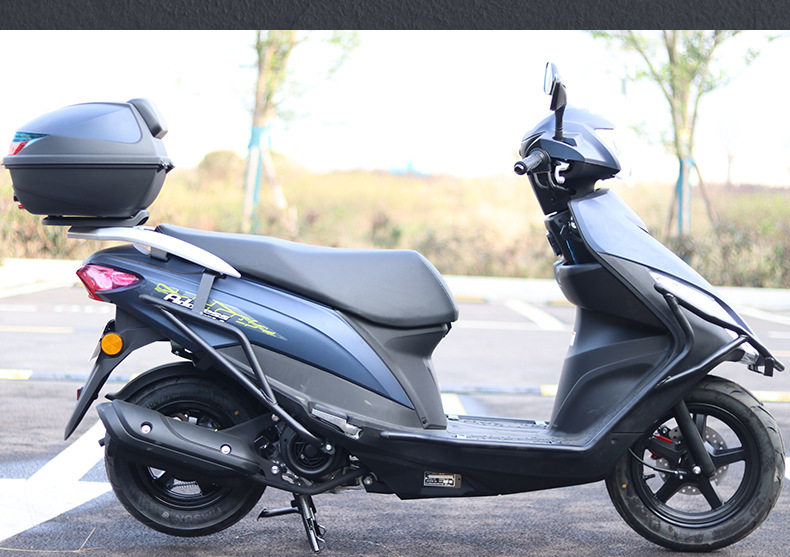 Suitable for Qingqi Suzuki Uu125T Motorcycle Bumper Anti-Fall Front and Rear Guard Bars Full Surround Carbon Steel Modification Parts