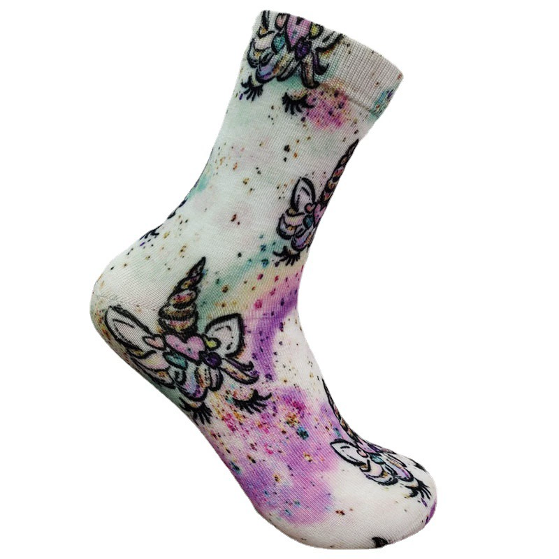 LT европейские и американские носки с принтом, детские носки, Европейский и американский стиль, академический стиль, Женский Мужской, прилив, европейский и американский