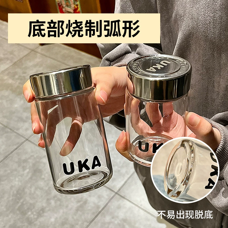 Ручная стеклянная крышка из высококачественного стекла с нержавеющей сталью, простота и элегантность в дизайне