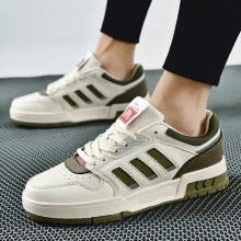 外贸莆田品质百搭板鞋春夏季时尚学生运动鞋男女三杠休闲运动板鞋