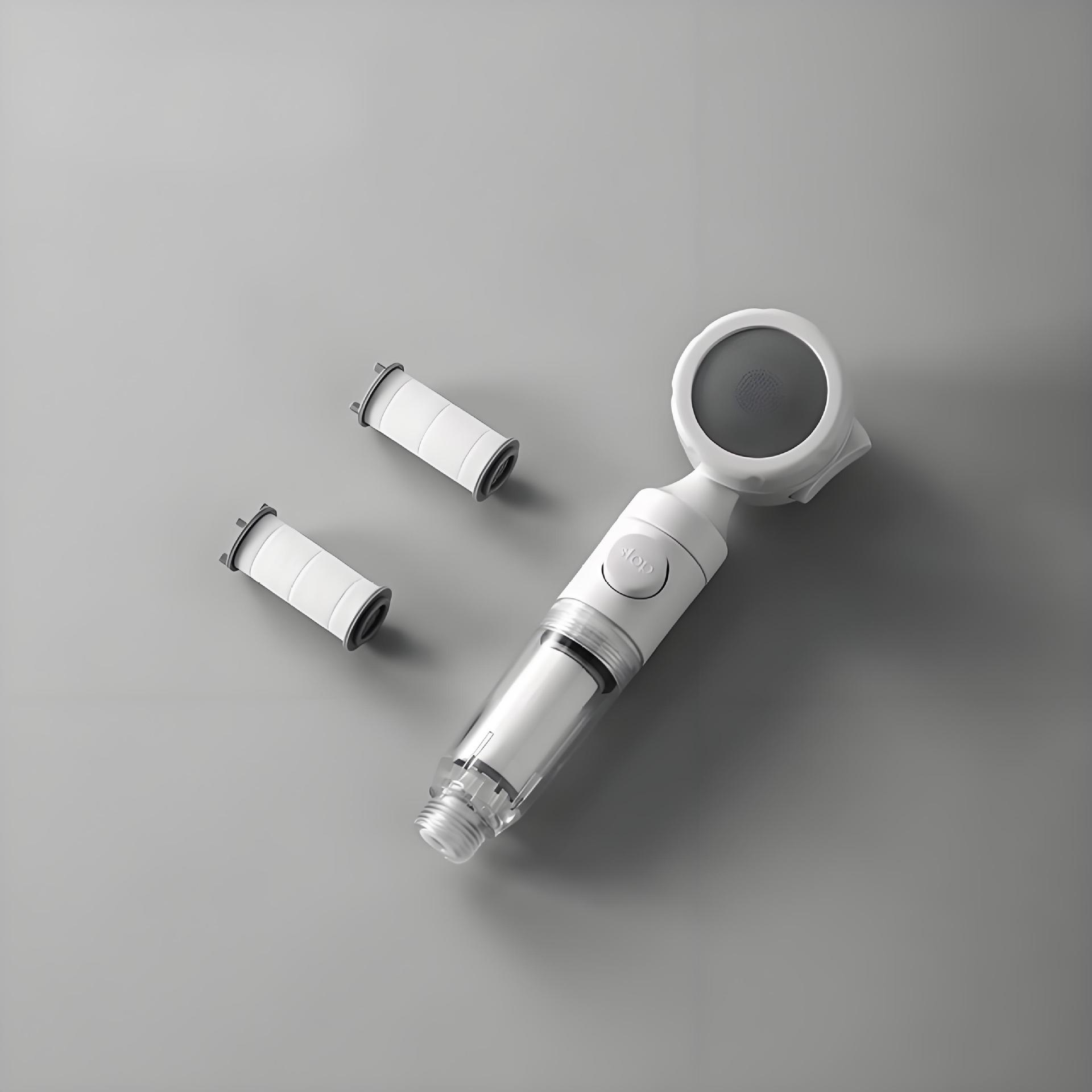 Travel Filter Supercharged Shower Head Portable Shower Head Hotel Travel Universal Mini Skin Beauty Filter Shower Head