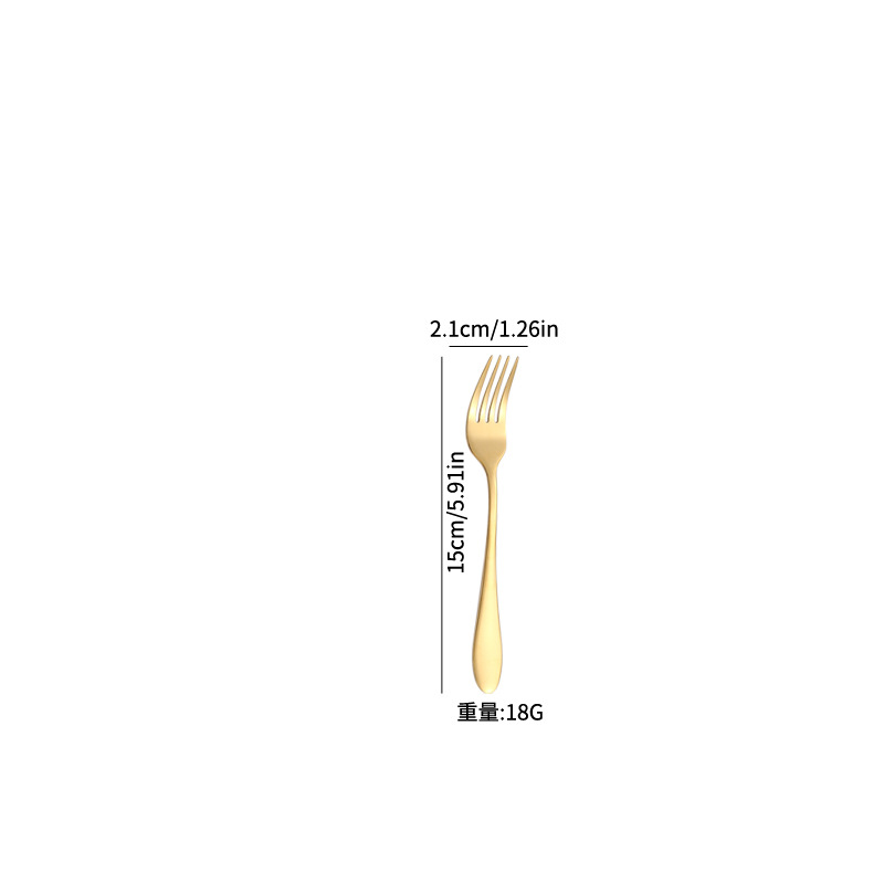 1012 vajilla de acero inoxidable cuatro piezas principales suministros de Hotel Occidental postre café Mezcla cuchara occidental vajilla cuchillo, tenedor y cuchara