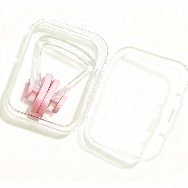 "Boxed" Nose Pin - Pink