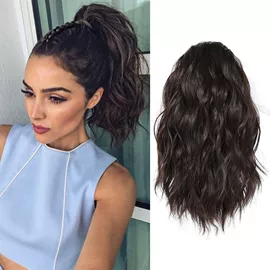 假发长卷发;假发短卷发;假发马尾