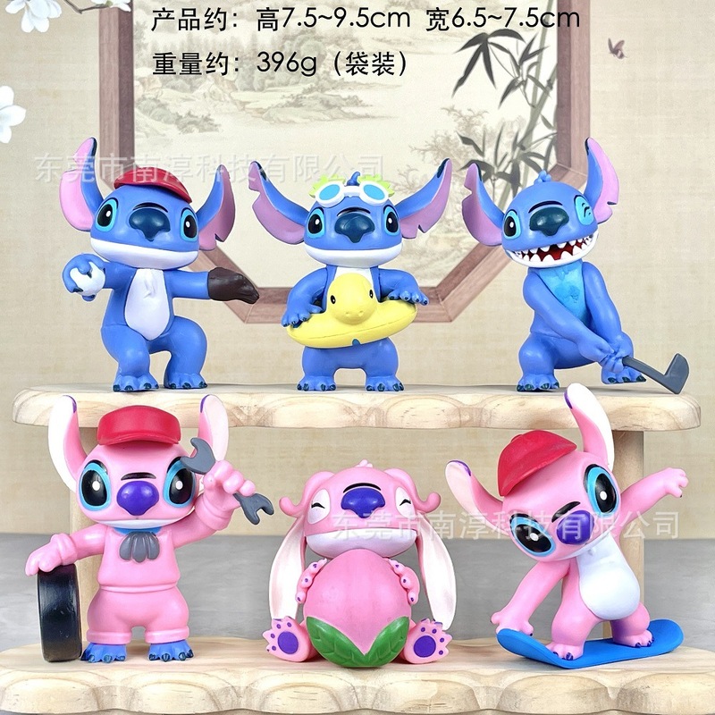 国境を越えたスティッチフィギュアハロウィンスティッチ人形ブラインドボックスガシャポン人形マシン装飾品卸売ドロップシッピング|undefined