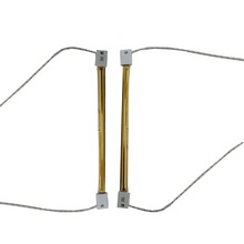 低价全镀金卤素SK15短波加热管 加热灯用于机器制造 PET制造