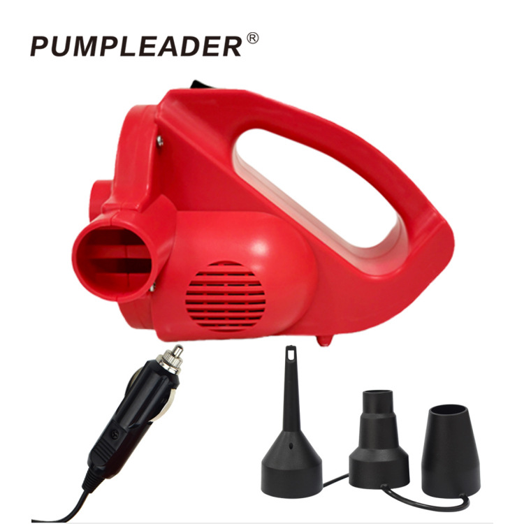 车载充气泵 12V便携式充气泵 车载植绒床充气泵