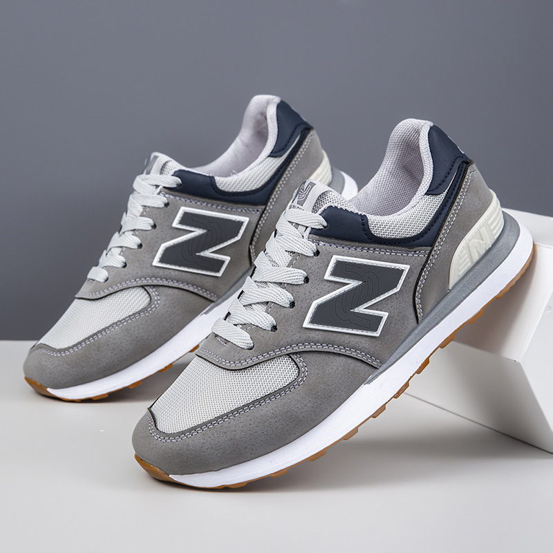 Zapatos de hombre retro estilo de color, zapatos casuales para hombres y mujeres, zapatos deportivos cómodos de suela transpirable, zapatos de tendencia de viaje diario