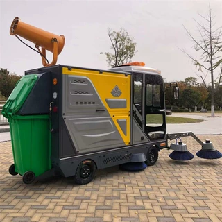 多功能一体冲压扫路车 新能源电动清扫车 物业小区道路垃圾扫地机