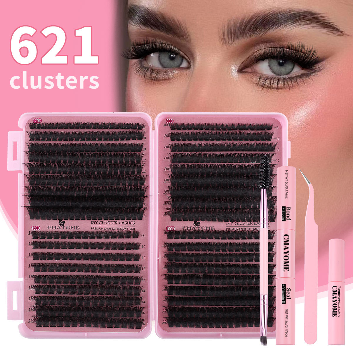 set for eyelashes