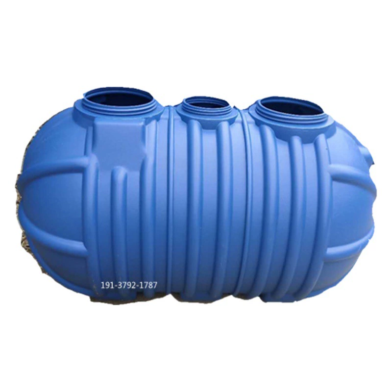 Выдувной септик реконструированный сельский туалет трехступенчатый очистный бассейн экологический очистный резервуар pe пластиковый резервуар