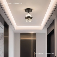 2025新款烟灰过道走廊护眼创意阳台衣帽间玄关吸顶灯卧室床头吊灯