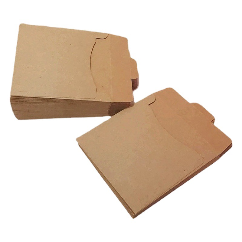 Bolsa de CD de papel Kraft tarjeta de felicitación de CD sobre antiguo europeo bolsa de papel Kraft Tarjeta de archivo bolsa de embalaje suministros de vacaciones