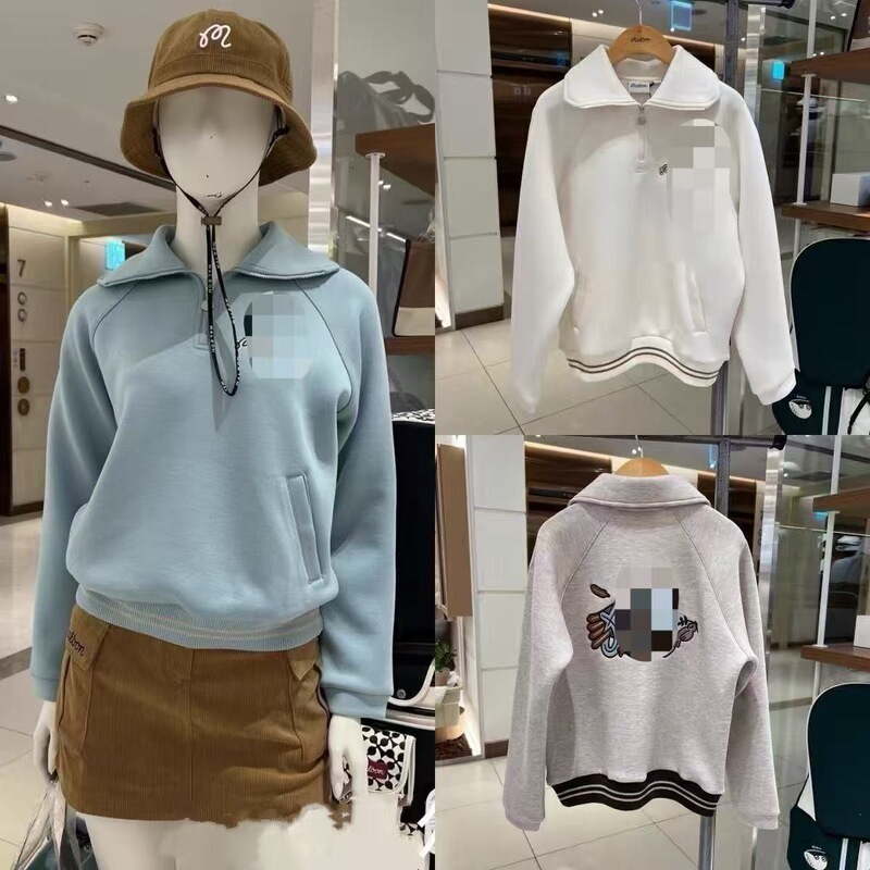25 New Autumn Golf Clothing Women's Half-Zip Long-Sleeved Sweatshirt Fashionable and Versatile Casual Sports Top Cotton 25 New Autumn Golf Clothing Women's Half-Zip Long-Sleeved Sweatshirt Fashionable and Versatile Casual Sports Top Cotton
