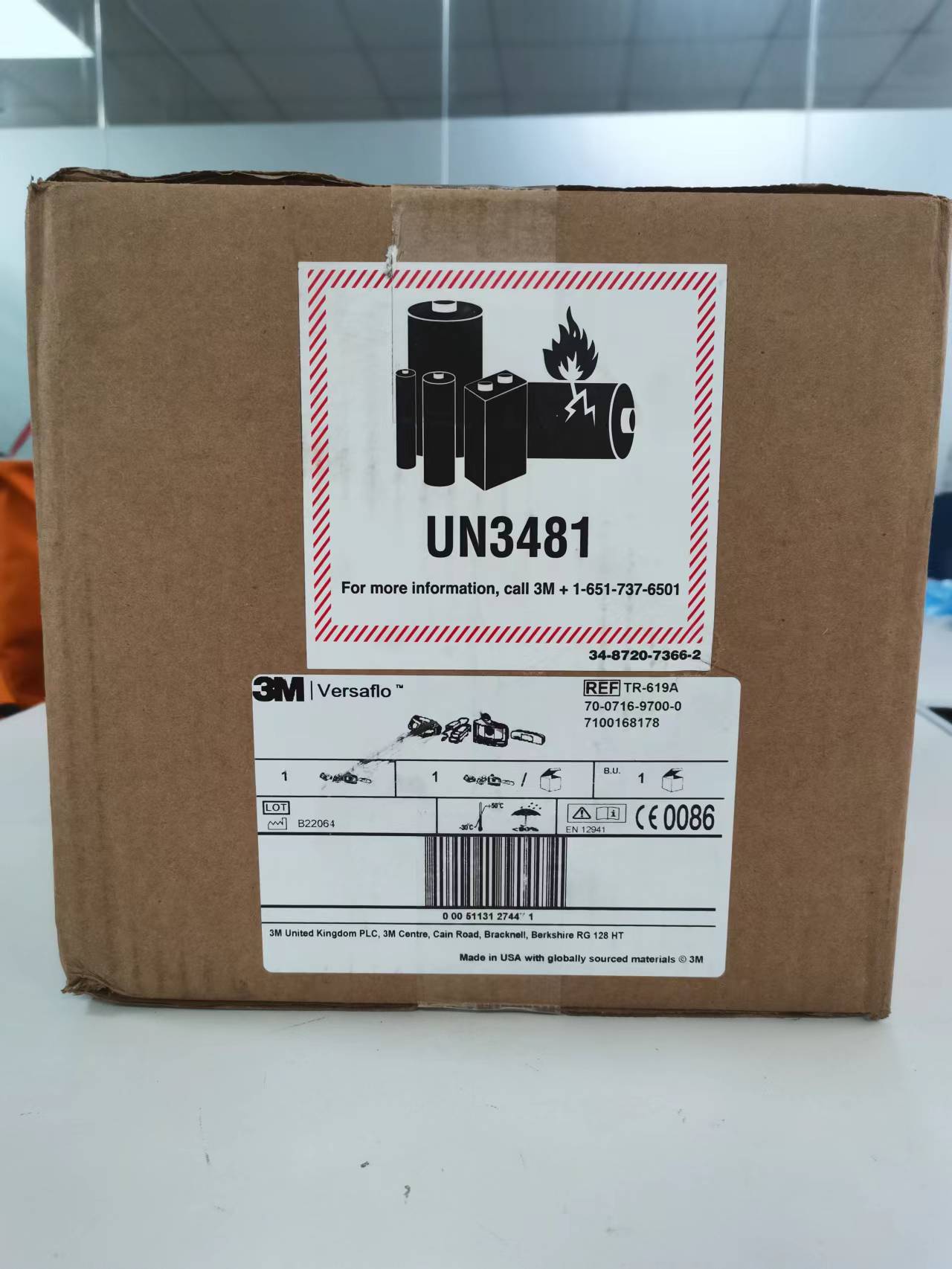 Kit de motor de suministro de aire TR-619A de 3M Kit de purificador de aire de alimentación TR-600 pintura en aerosol de alimentos farmacéuticos