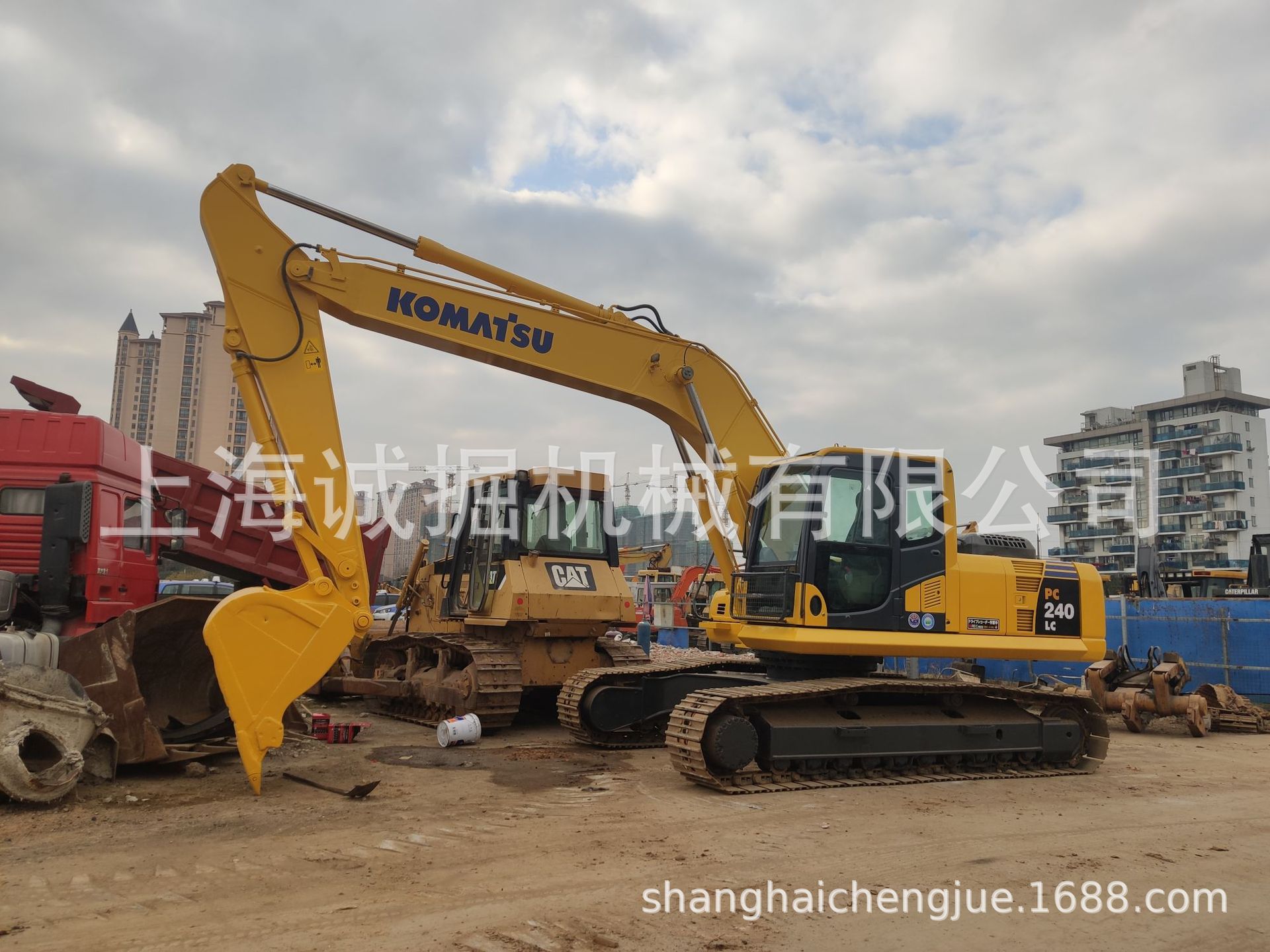 KOMATSU小松PC200挖掘机 中型小松PC220 PC240二手挖掘机出售