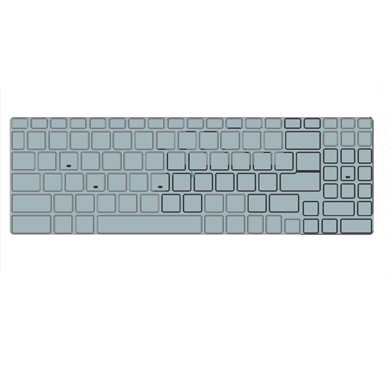 Tike is suitable for Microstar Gf66 gf76 chivalrous blade keyboard Microstar notebook keyboard film factory wholesale