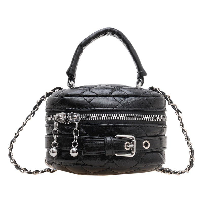2023 Nuevo hilo bordado Chanel estilo mini bandolera de mano para niños hebilla de cinturón lápiz labial pequeño bolso de hombro al por mayor
