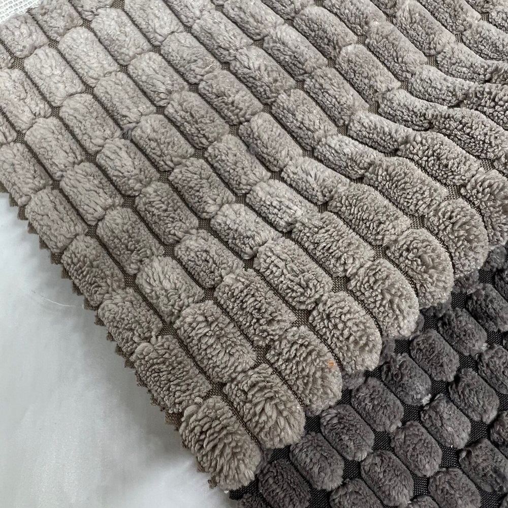 2.5坑直条灯芯绒 2.5W弹力细条坑条布料 童装外套背带裙面料