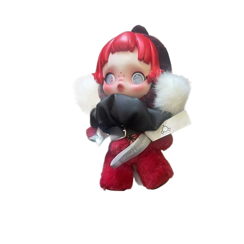 Плюшевые куклы серии Winter Movement SP Glue Face от POPMART SKULLPANDA, Blind Box