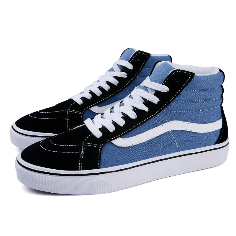 Cruz-frontera super popular zapatos de lona retro clásico zapatos de los hombres y las mujeres de pareja versátil zapatos de moda casual de los hombres