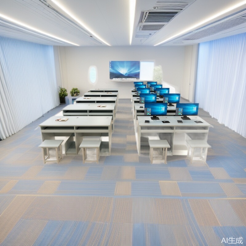 Guangzhou school computer room exam student training double computer desk electric classroom class teaching room double table