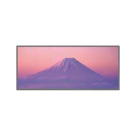 简约现代富士山雪山风景客厅玄关壁画海报装饰画挂画图片画芯喷绘