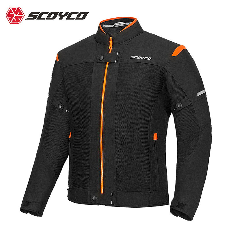 Ski Feather Motorcycle Riding Suit Men's and Women's Summer Mesh Breathable Drop-resistant Jacket Motorcycle Racing Suit Knight Equipment