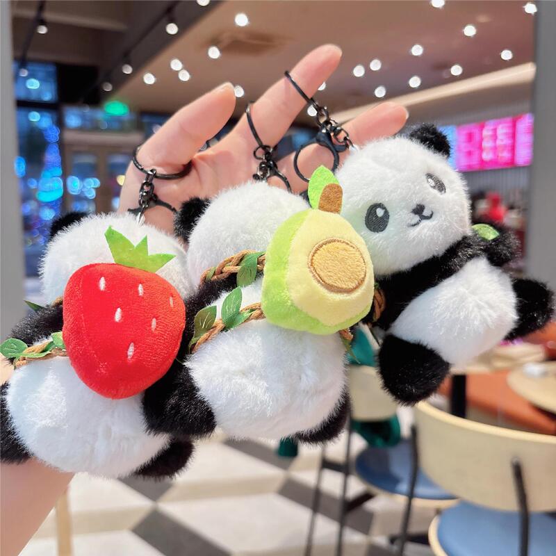 可爱熊猫小玩偶毛绒公仔挂件钥匙扣背包挂件玩具娃娃生日礼物批发|undefined