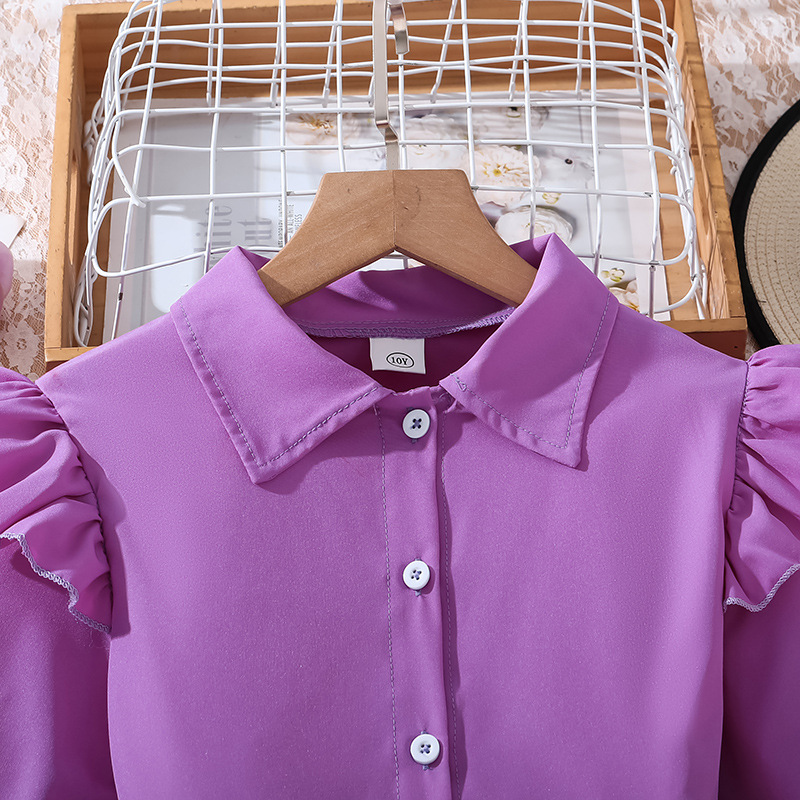 Mädchen Set Aus Langarmshirt Und Rock Für Den Herbst Zweiteiler_voghion.com