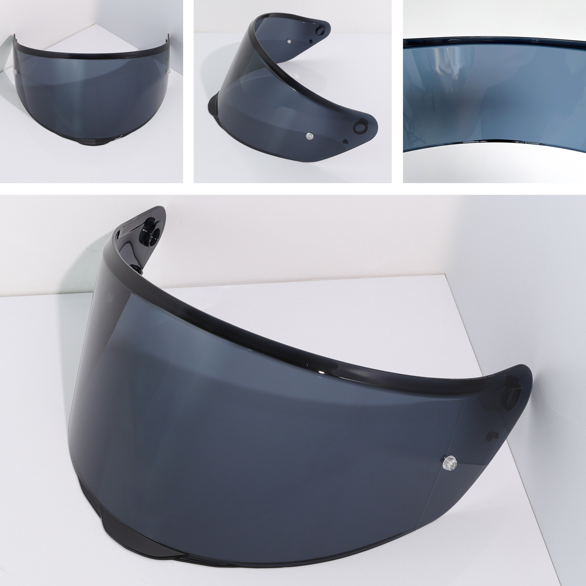 FF820 helmet visor is compatible with RAPID III electroplated sun protection motorcycle helmet visor, suitable for day and night use