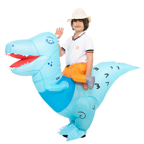 New Cute Dragon Inflatable Suit Manufacturer Kindergarten Performance Costume Little Fire Dragon Inflatable Suit Party Atmosphere Performance Prop